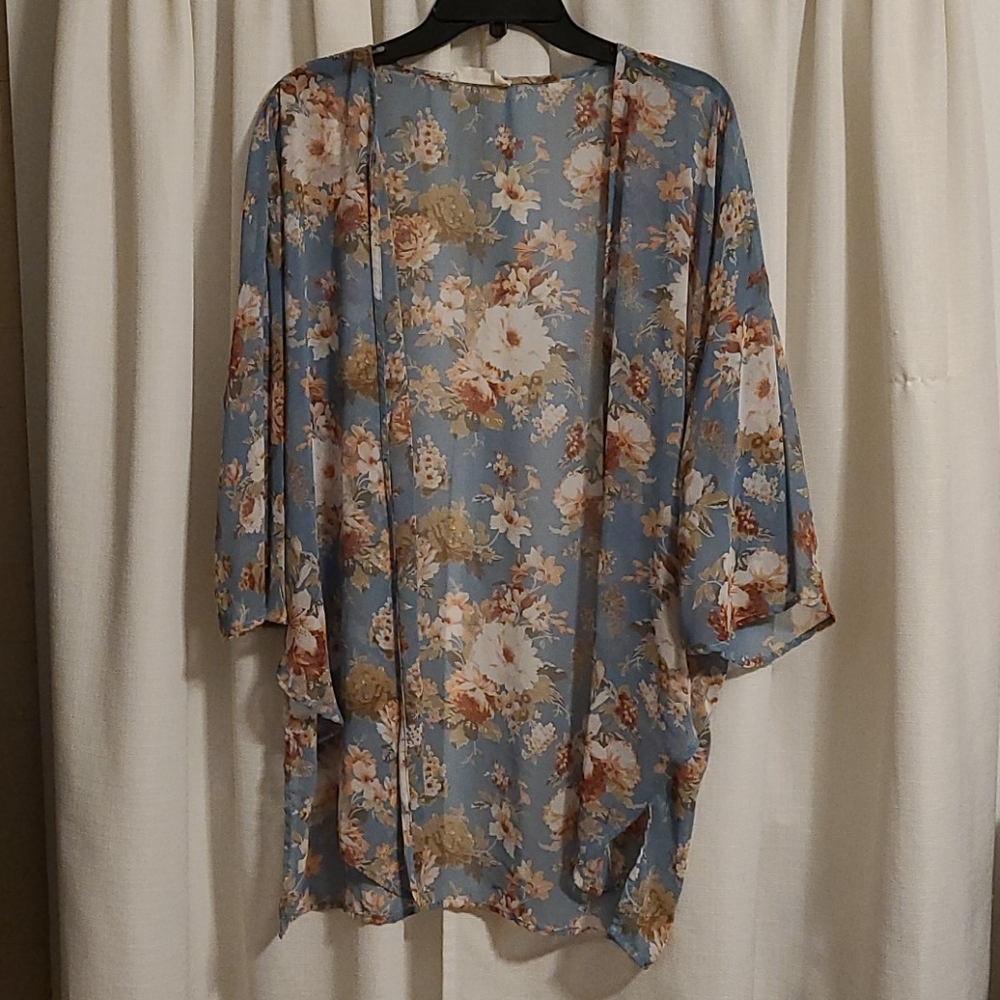 Sheer kimono